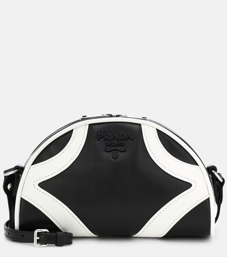 Schultertasche Bowling aus Leder | Prada