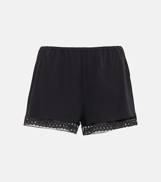 Sylvie lace-trimmed shorts | Eres