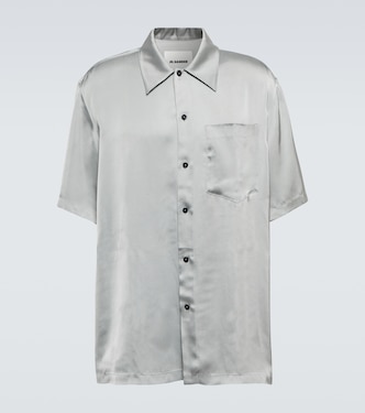 Hemd Shirt 36 aus Satin | Jil Sander
