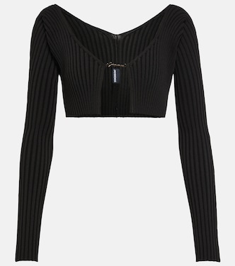 La Maille Pralù cropped cardigan | Jacquemus