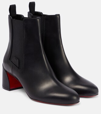 Turelastic leather ankle boots | Christian Louboutin