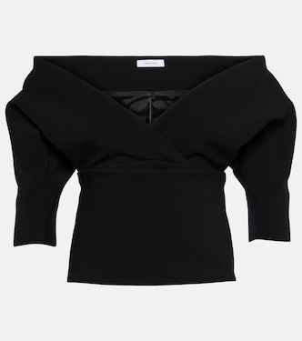 Wool-blend gabardine top | Ferragamo