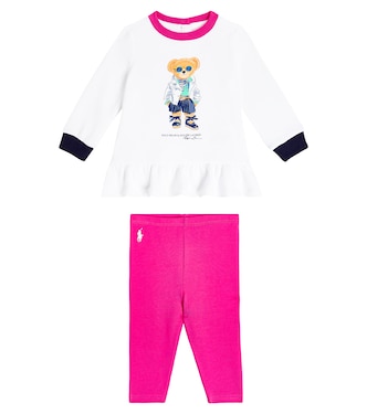 Baby Polo Bear top and leggings set | Polo Ralph Lauren Kids