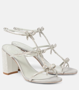 Caterina bow-detail embellished sandals | Rene Caovilla