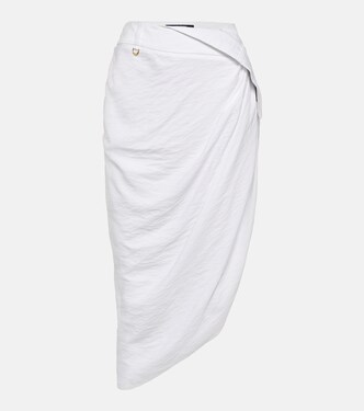 La Jupe Saudade draped midi skirt  | Jacquemus