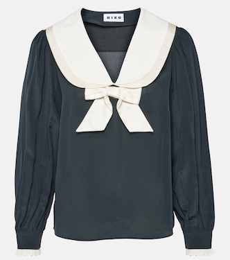 بلوزة من الحرير Eimer | Rixo