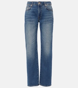 Jean droit Ellie à taille haute | 7 For All Mankind