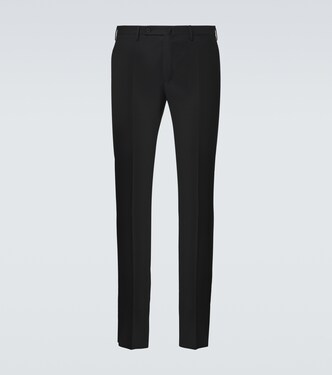 Wool straight pants | Slowear