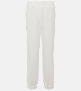 Cotton jersey sweatpants | Brunello Cucinelli