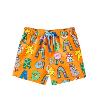 Printed swim trunks | Stella McCartney Kids