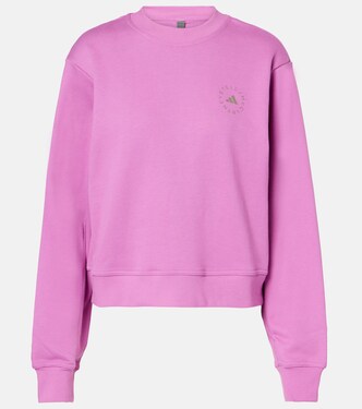 Logo Cotton Sweatshirt | Adidas by Stella McCartney