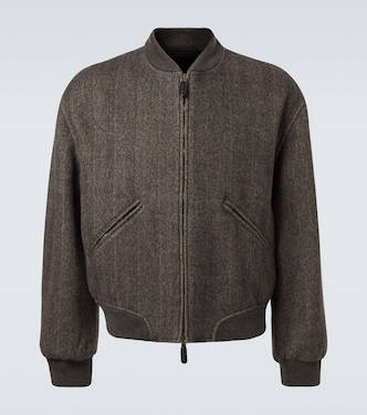 Cashmere bomber jacket | Giorgio Armani