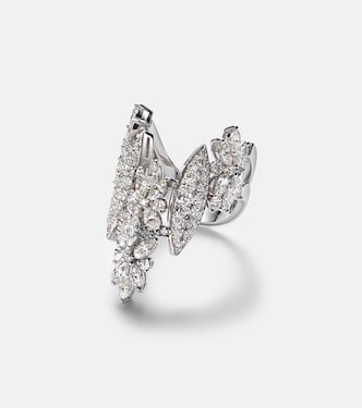 Ring aus 18kt Weißgold  (750/1000) mit Diamanten | Yeprem