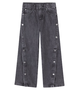 Embroidered wide-leg jeans | Stella McCartney Kids