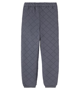 Alex quilted sweatpants | Wheat