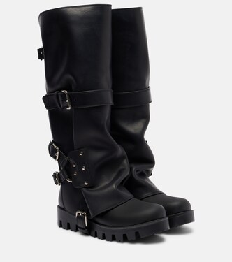 Botas biker con piel | Dolce&Gabbana