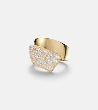 Divino 18kt gold (750/1000) ring with diamonds | Engelbert