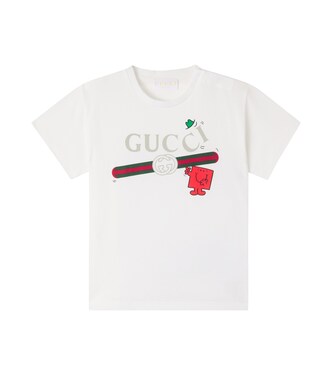 Baby T-Shirt aus Baumwoll-Jersey | Gucci Kids