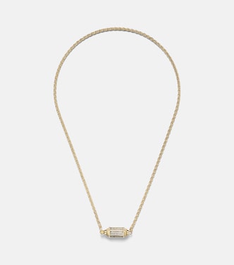 18kt gold (750/1000) necklace with diamonds | Marie Lichtenberg