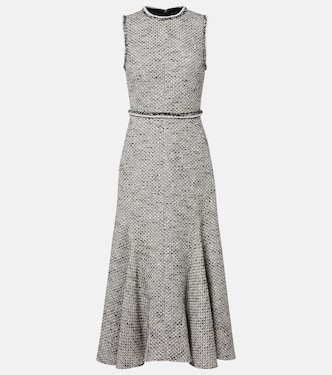 Andrea tweed midi dress | Safiyaa