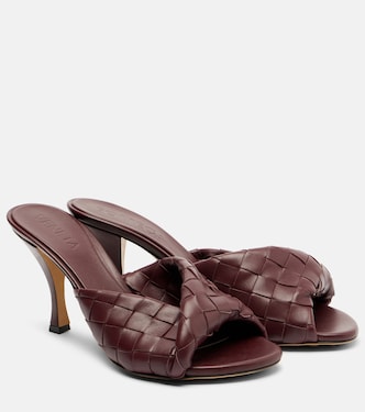 Mules Blink de piel Intrecciato | Bottega Veneta