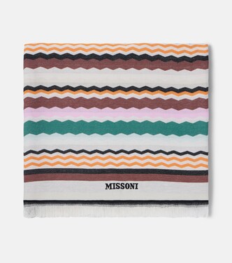 Aura Fouta Zig Zag beach towel | Missoni