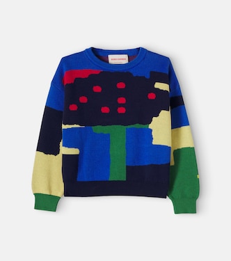 Pull Paint Forest en coton | Bobo Choses