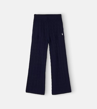 Cable-knit cotton pants | Polo Ralph Lauren Kids