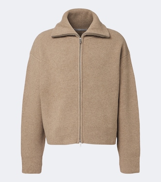 Ribbed-knit wool zip-up sweater | Studio Nicholson