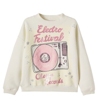 Bart printed cotton jersey sweatshirt | Bonpoint