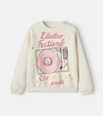 Bart printed cotton jersey sweatshirt | Bonpoint