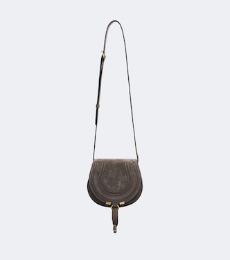 Marcie Small suede crossbody bag | Chloé