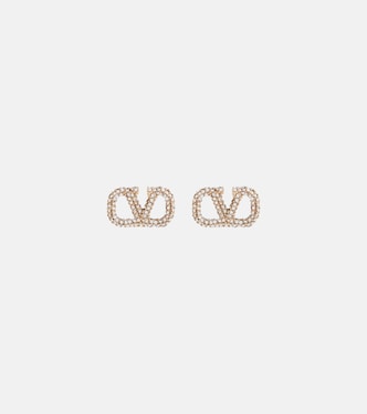 VLOGO embellished earrings | Valentino