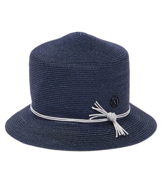 Arsene straw bucket hat | Maison Michel Kids