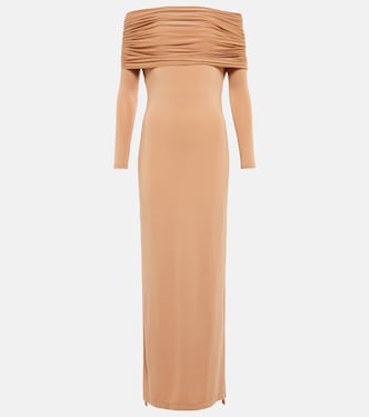 Robe longue à encolure bardot | Dion Lee