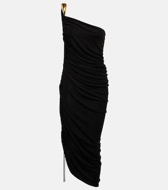 One-shoulder midi dress | Bottega Veneta