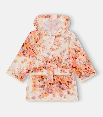 Devi floral cotton robe | Zimmermann Kids