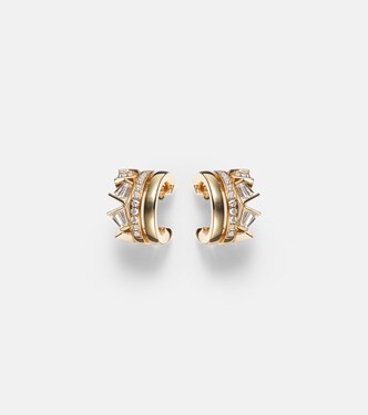Boucles d'oreilles en or 18 ct et diamants | Bucherer Fine Jewellery