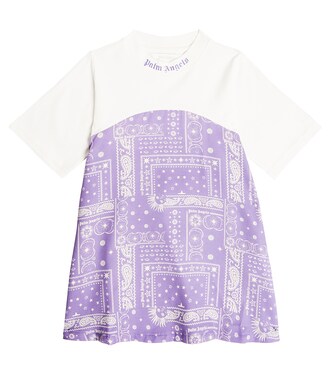 Astro Paisley cotton dress | Palm Angels Kids