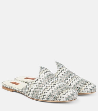Zig Zag canvas mules | Missoni