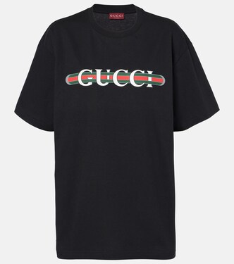 T-shirt Gucci Lido in jersey di cotone | Gucci