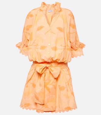 Floral cotton shirt dress | Juliet Dunn