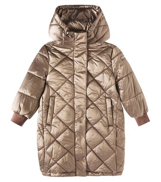 Quilted hooded coat | Monnalisa