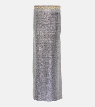 Embellished maxi skirt | Rabanne