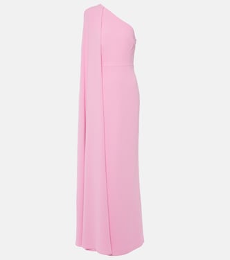 Odetta one-shoulder gown | Rebecca Vallance