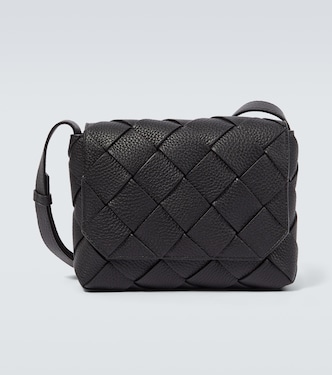 Diago Intreccio leather crossbody bag | Bottega Veneta