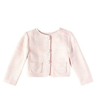 Eudora cotton-blend tweed jacket | Bonpoint