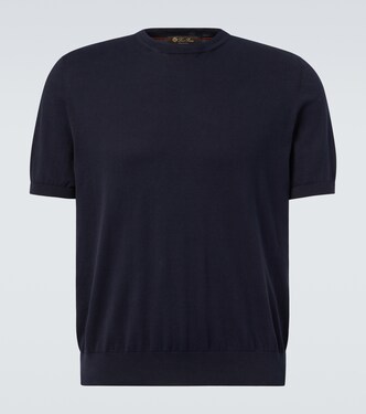 Knitted cotton T-shirt | Loro Piana