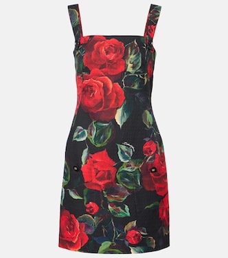 Vestido corto floral | Dolce&Gabbana