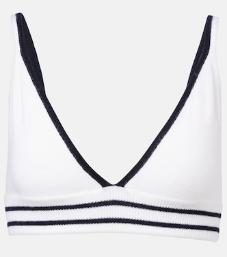 Cashmere bra top | Jardin des Orangers
